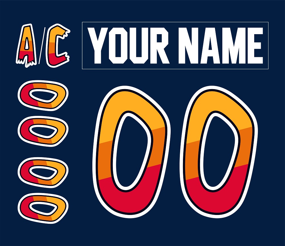 Florida Panthers Customized Number Kit For 2023 Vamos Gatos Jersey