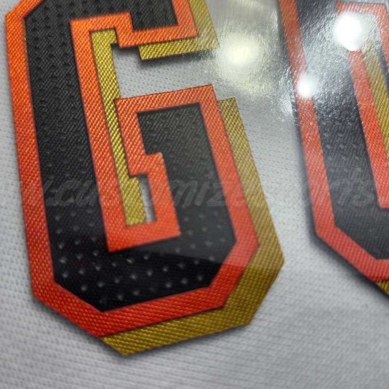 Baseball San Francisco Giants Customized Number Kit For 2024-Present Road Jersey - Image 7