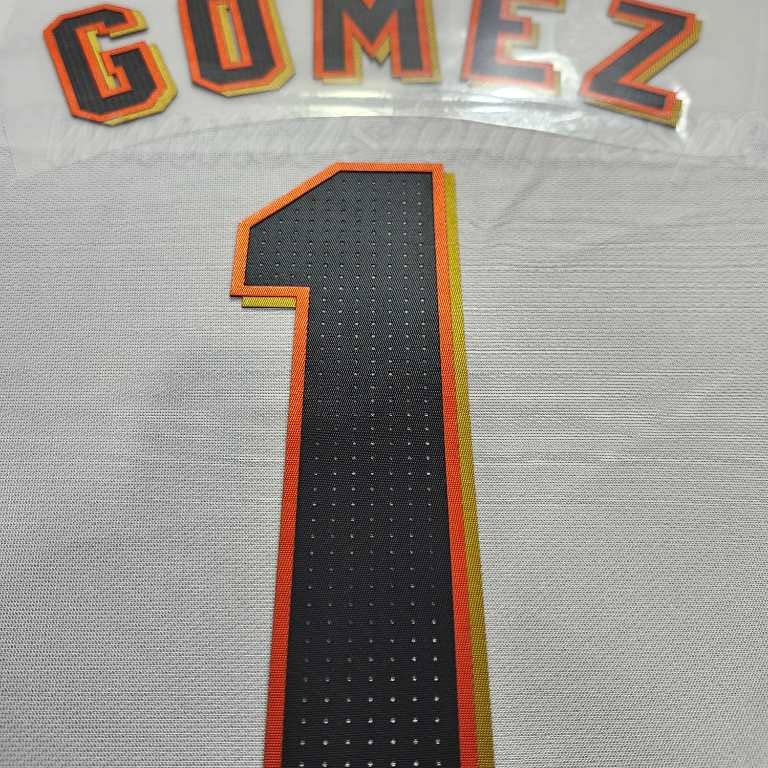 Baseball San Francisco Giants Customized Number Kit For 2024-Present Road Jersey - Image 5