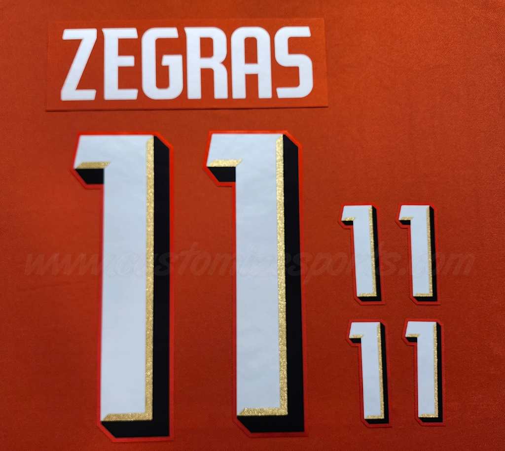 Anaheim Ducks Customized Number Kit for 2024-Present Home Jersey - Image 2