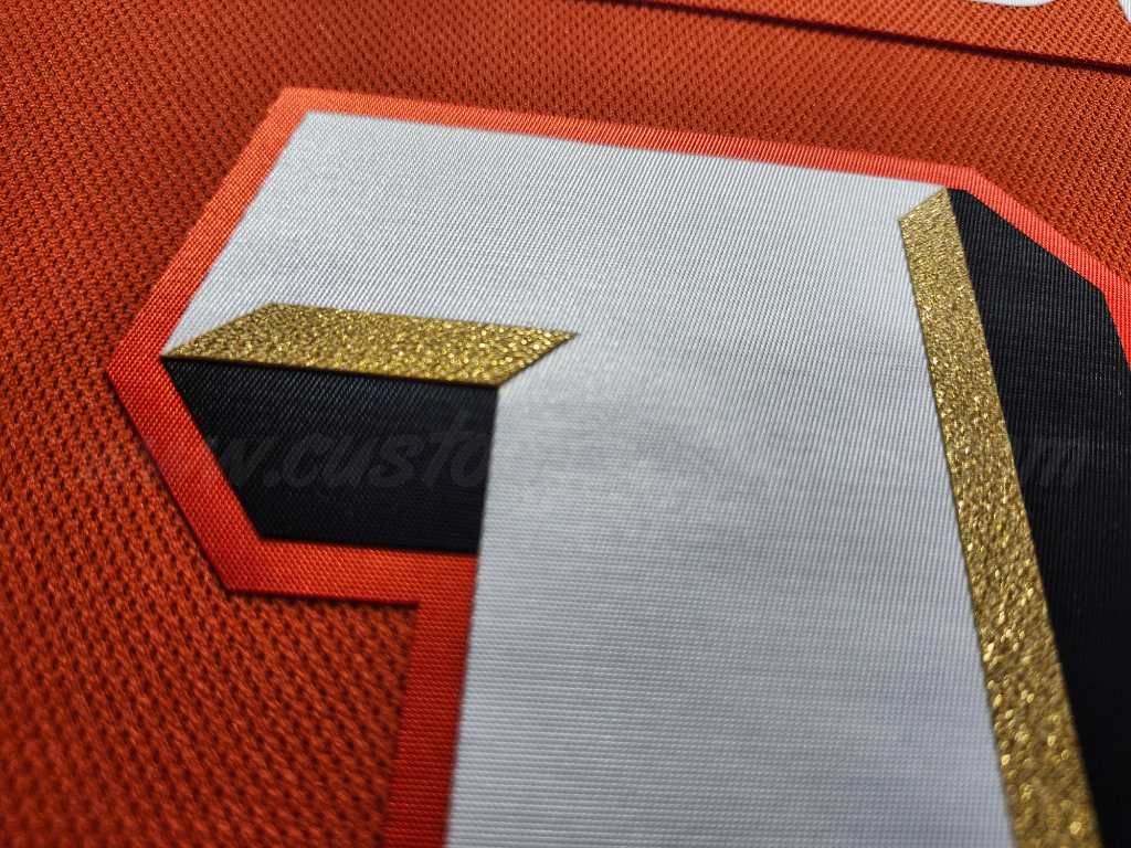 Anaheim Ducks Customized Number Kit for 2024-Present Home Jersey - Image 8