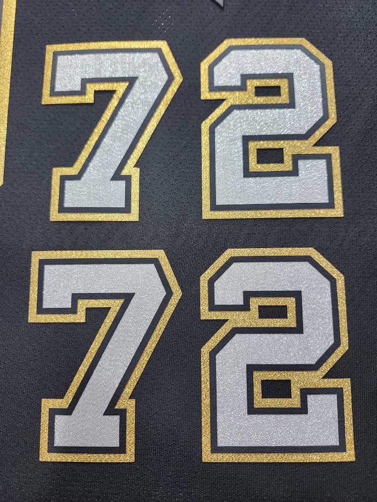 Henderson Silver Knights Customized Number Kit for 2023-Present 3rd Jersey - Image 9