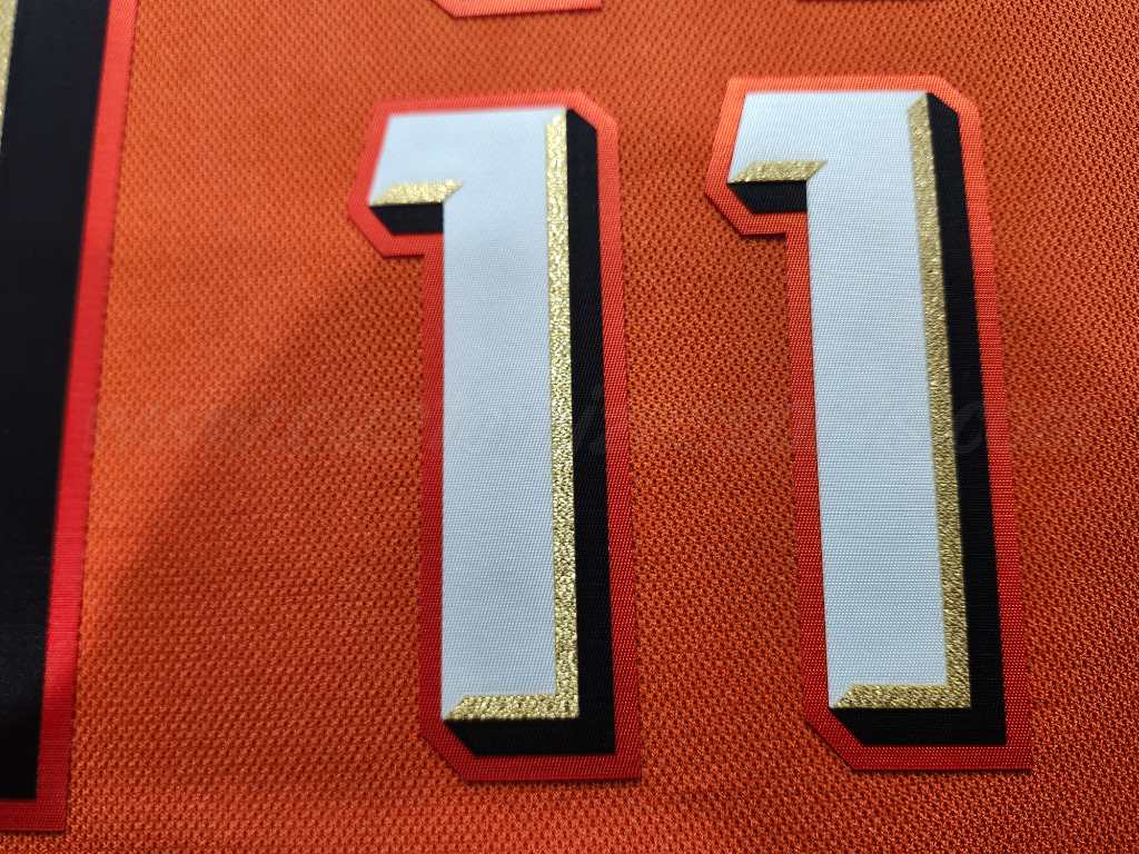 Anaheim Ducks Customized Number Kit for 2024-Present Home Jersey - Image 9