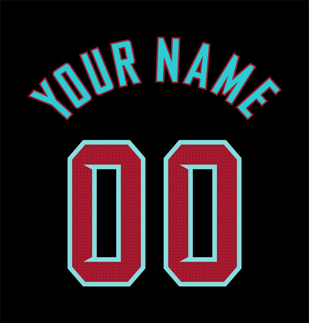 Baseball Arizona Diamondbacks Customized Number Kit for 2024 Black Alternate Jersey