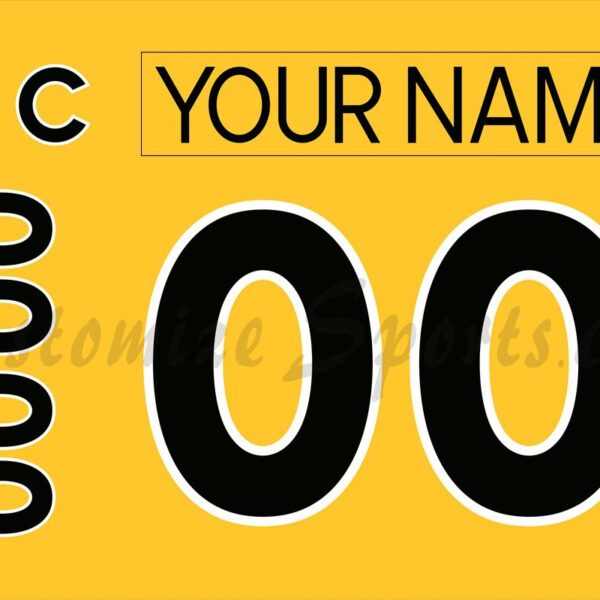 NCAA Colorado College Tigers Customized Number Kit for 2022-2023 Home Hockey Jersey