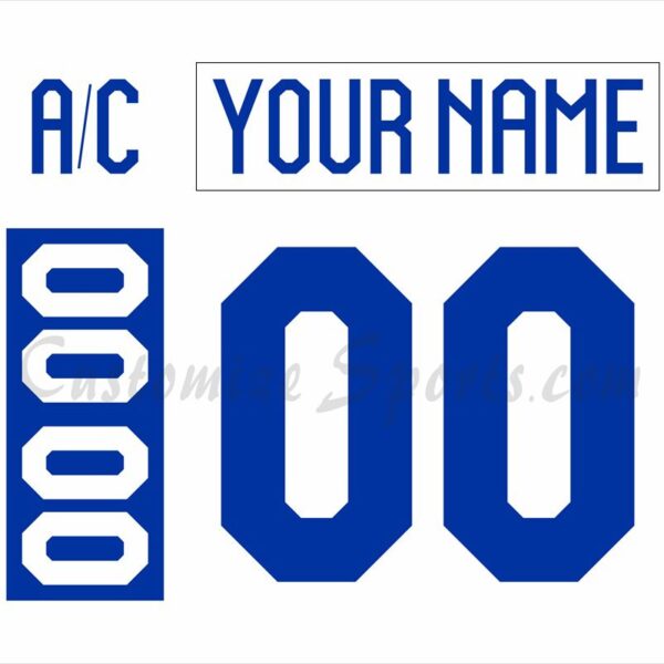 IIHF Team Norway Customized Number Kit for 2023-Present White Hockey Jersey