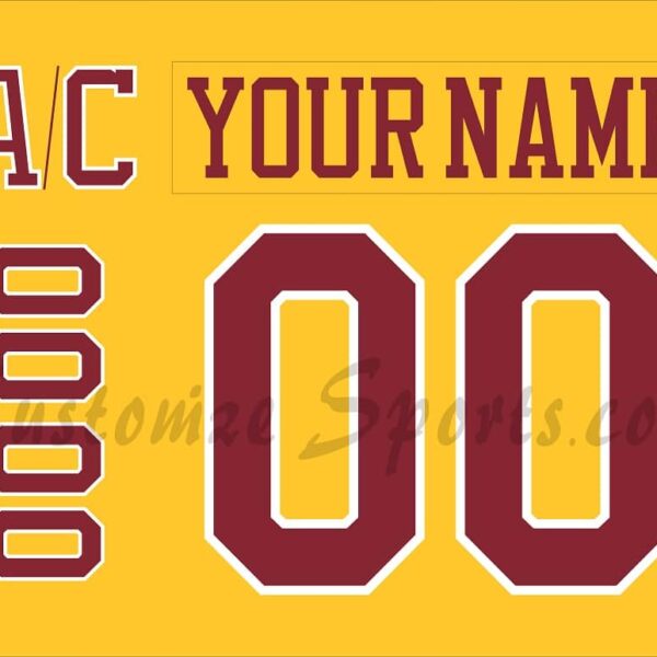 NCAA Minnesota Golden Gophers Customized Number Kit For 2023-2025 3rd Hockey Jersey