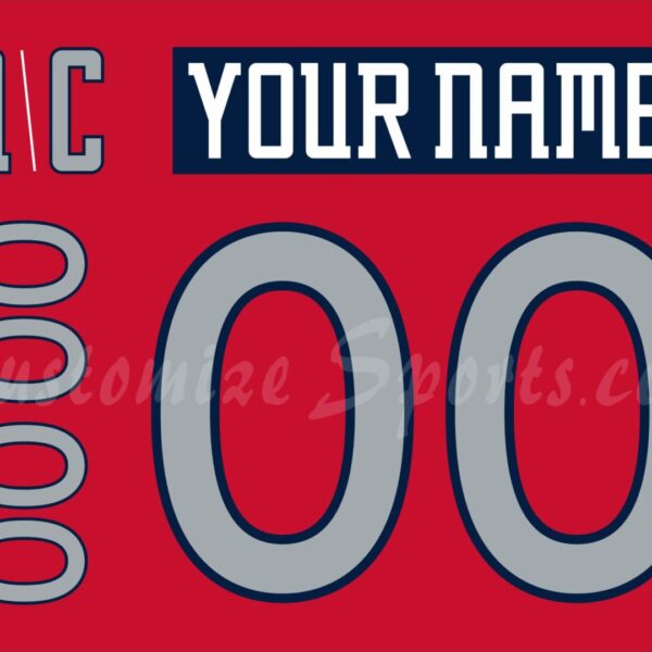 Springfield Falcons Customized Number Kit For 2012-2013 3rd Jersey
