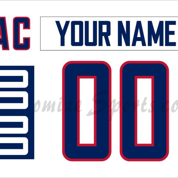 IIHF Team Russia Customized Number Kit for 2023-Present White Hockey Jersey