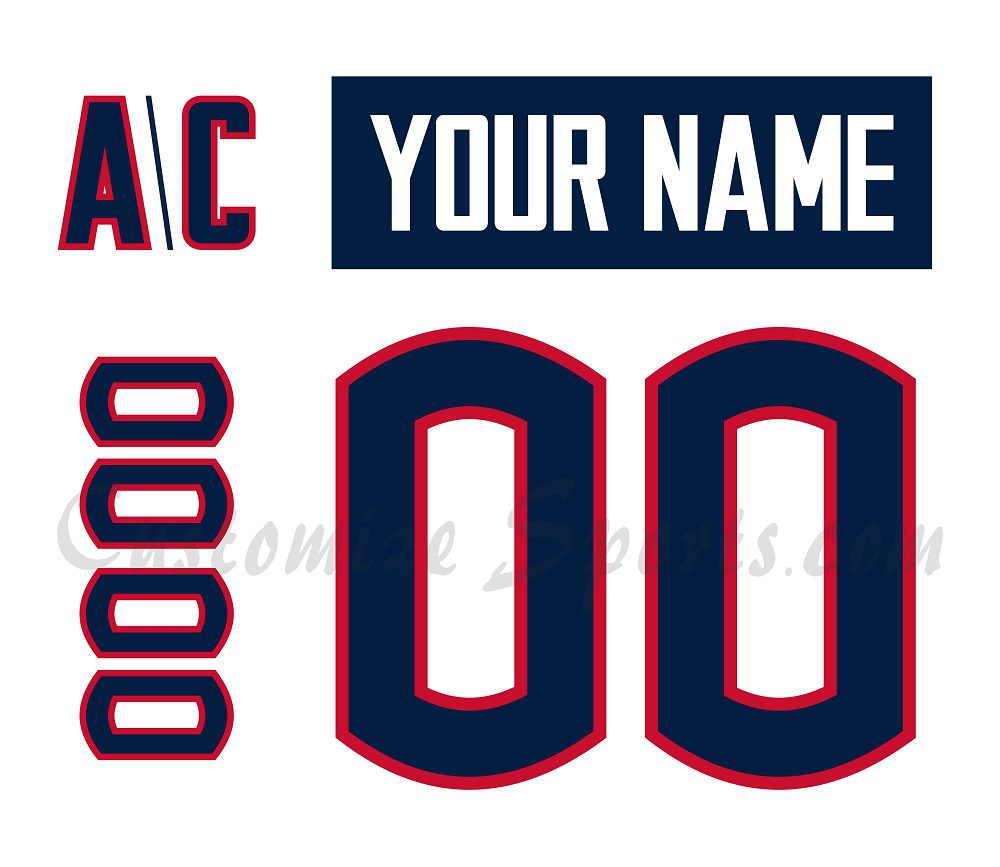 NCAA UConn Huskies Customized Number Kit For 2022-Present Home Jersey