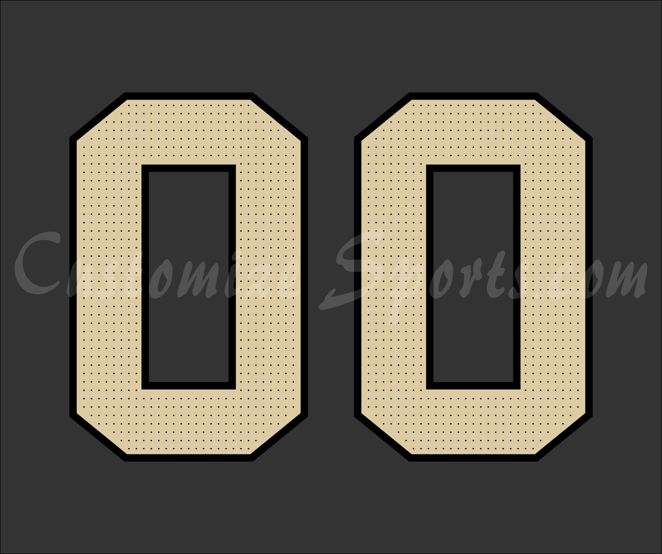 NCAA Vanderbilt Commodores Customized Number Kit for 2019-2020 Black Baseball Jersey