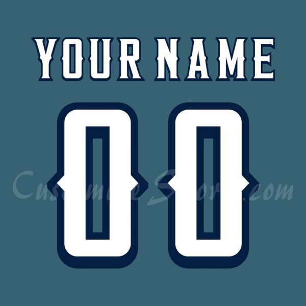 Baseball Toledo Mud Hens Customized Number Kit for 2023 Margaritaville Jersey