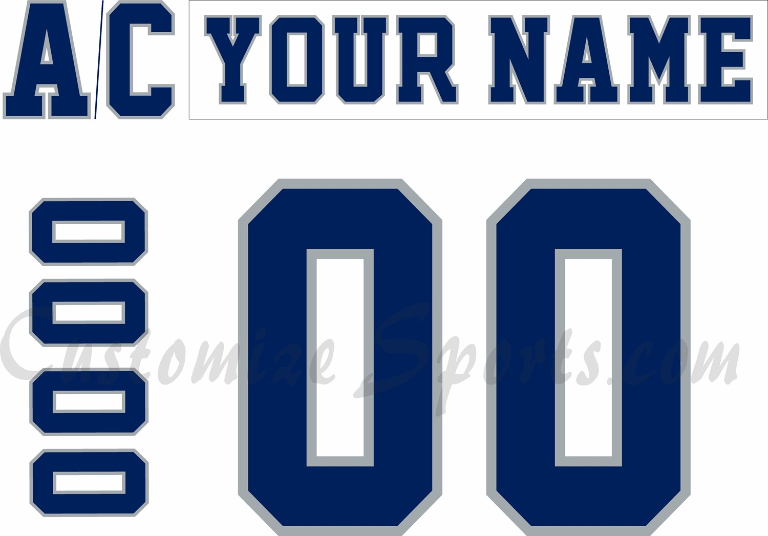 IIHF Team Korea Customized Number Kit for 2017-2018 White Hockey Jersey