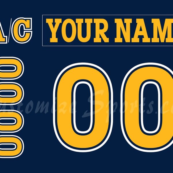 Cincinnati Cyclones Customized Number Kit for 2024 Military Appreciation Jersey