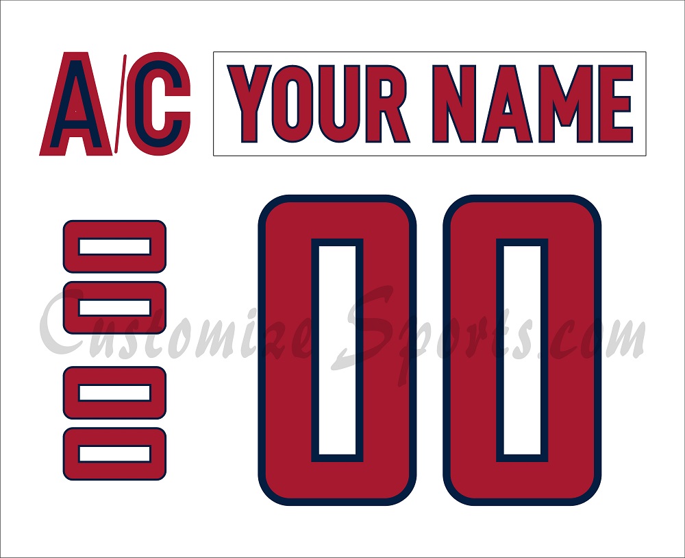South Carolina Stingrays Customized Number Kit For 2022-Present White Jersey