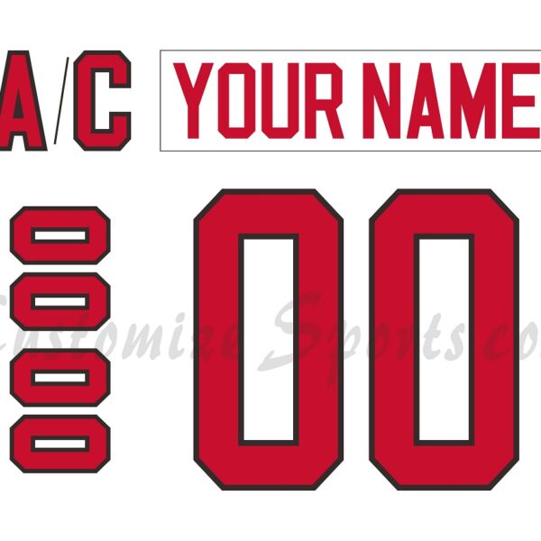 IIHF Team Japan Customized Number Kit for 1996 White Hockey Jersey