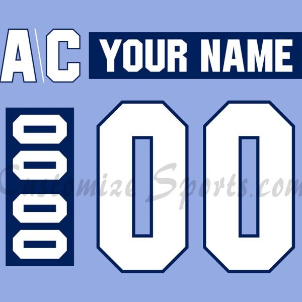 Texas Stars Customized Number Kit for 2024 Holiday Jersey