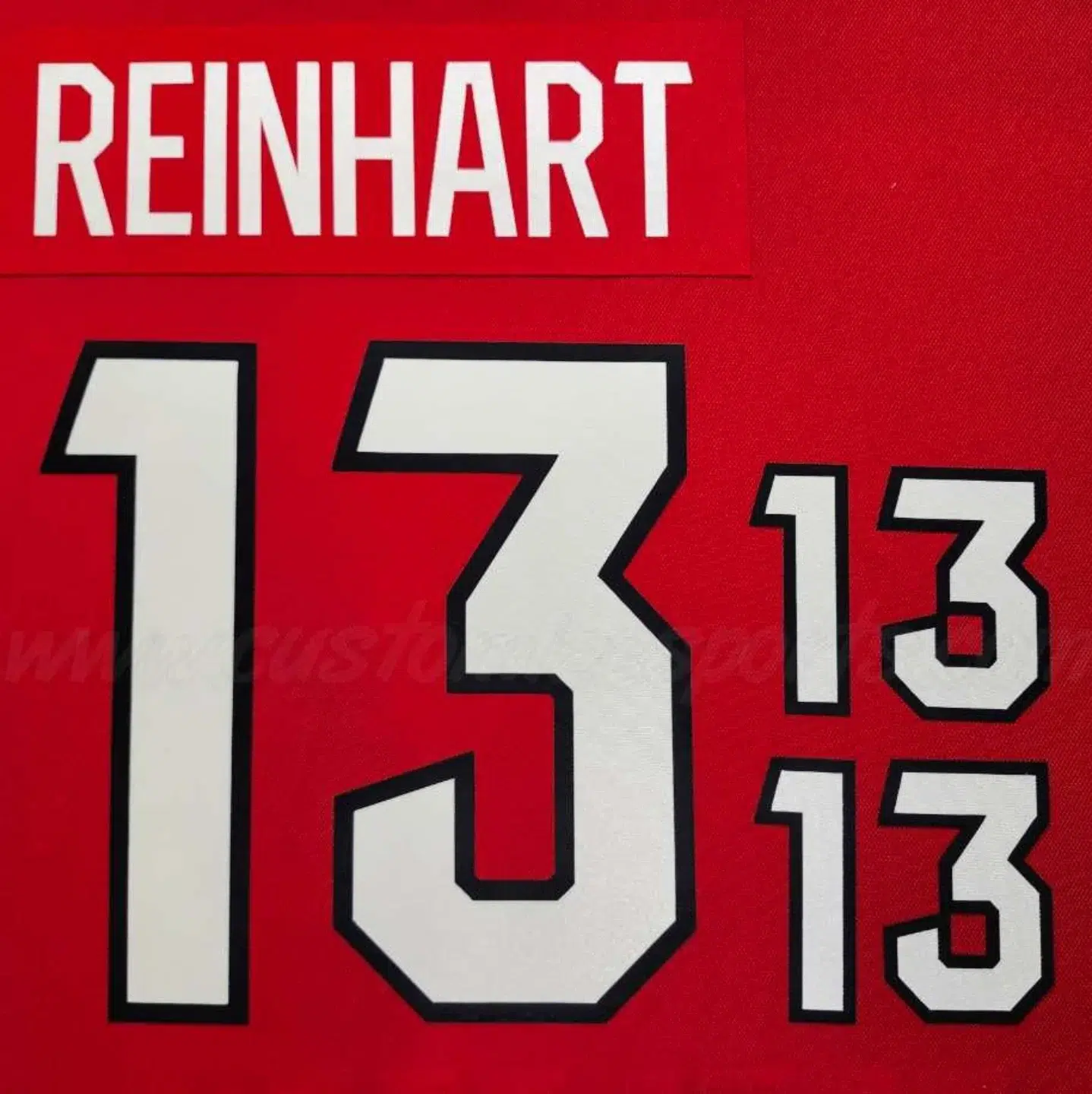 2025 4 Nations Face-Off Customized Number Kit for Team Canada Jersey - Image 9