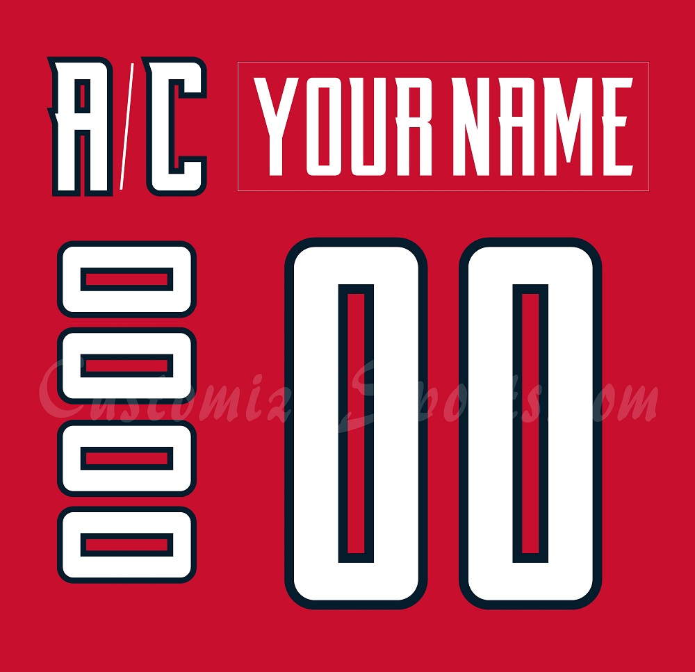 AHL All Star Customized Number Kit For 2025 Eastern Conference Jersey