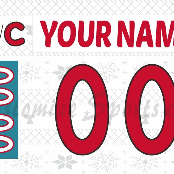 Cincinnati Cyclones Customized Number Kit for 2024-2025 Peanuts Jersey