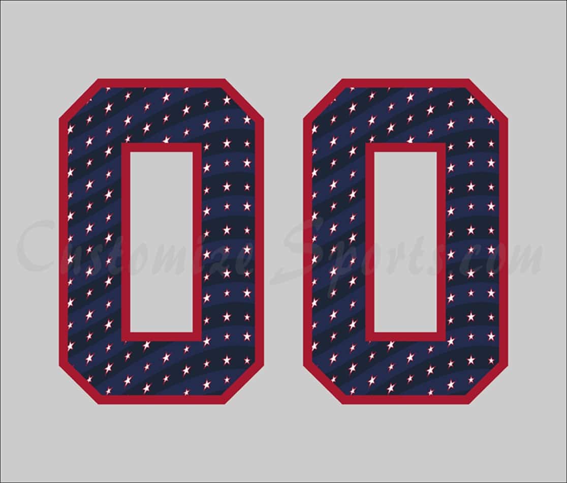 Baseball New York Yankees Customized Number Kit for 2017 Independence day Road Jersey