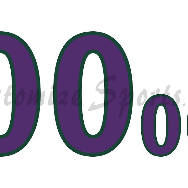 Baseball St. Catharines Stompers Customized Number Kit for 1996-1999 White Jersey