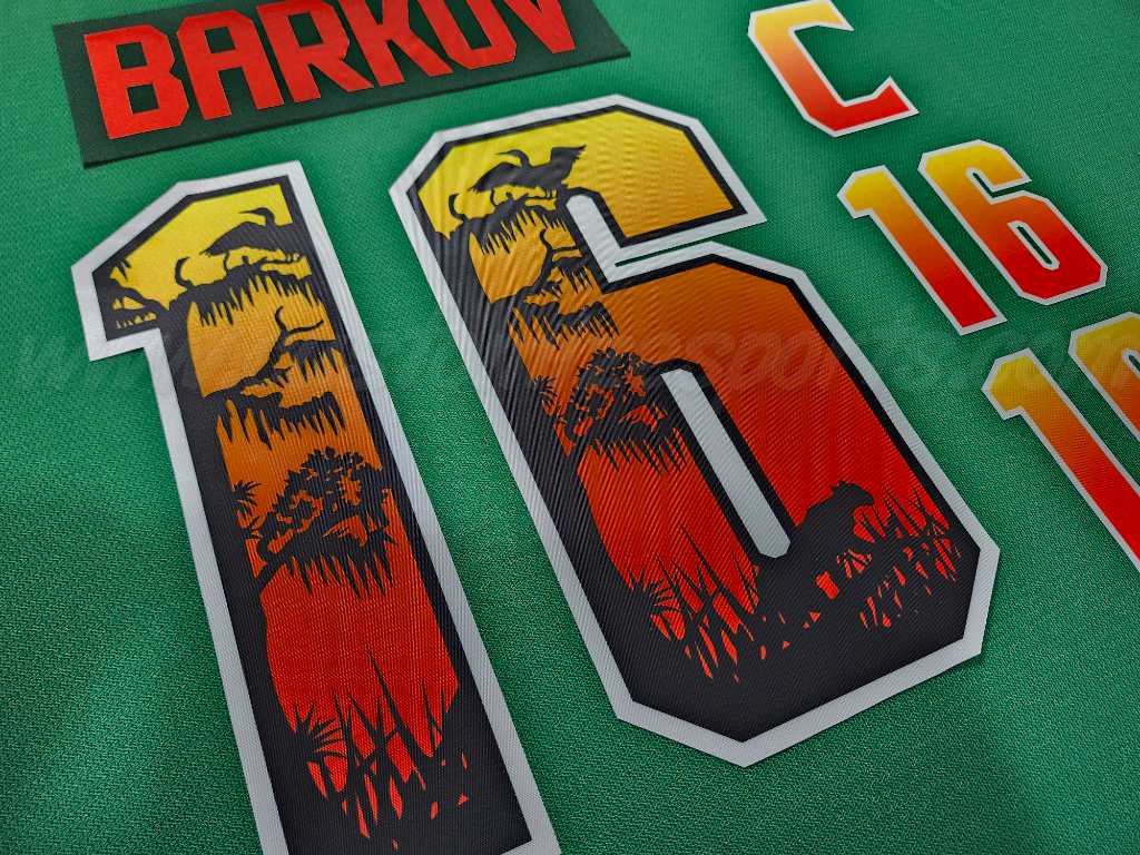 Florida Panthers Customized Number Kit For 2024-2025 Conservation Jersey - Image 5