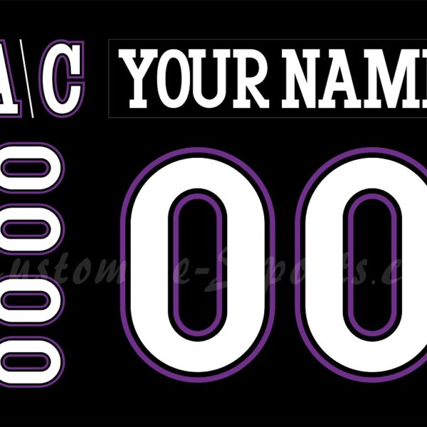 Cincinnati Cyclones Customized Number Kit for 2025 HFC Jersey