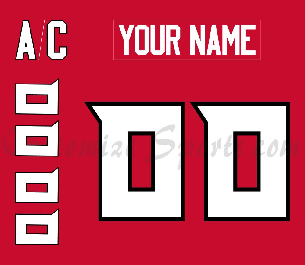 Macon Mayhem Customized Number Kit for 2025-Present 3rd Jersey