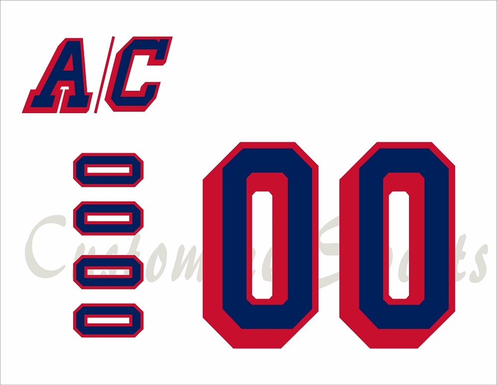 New York Rangers Customized Number Kit For 1951-1970 Away Jersey