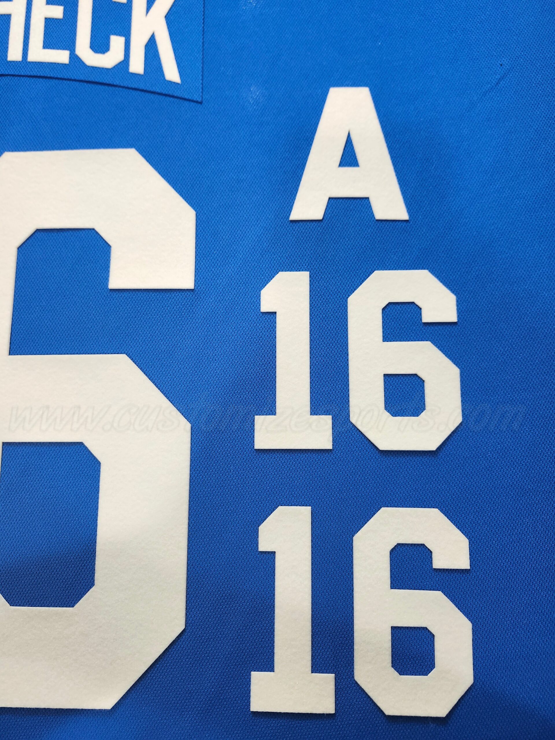 New York Rangers Customized Number Kit For 2025-2026 Centennial Jersey - Image 2