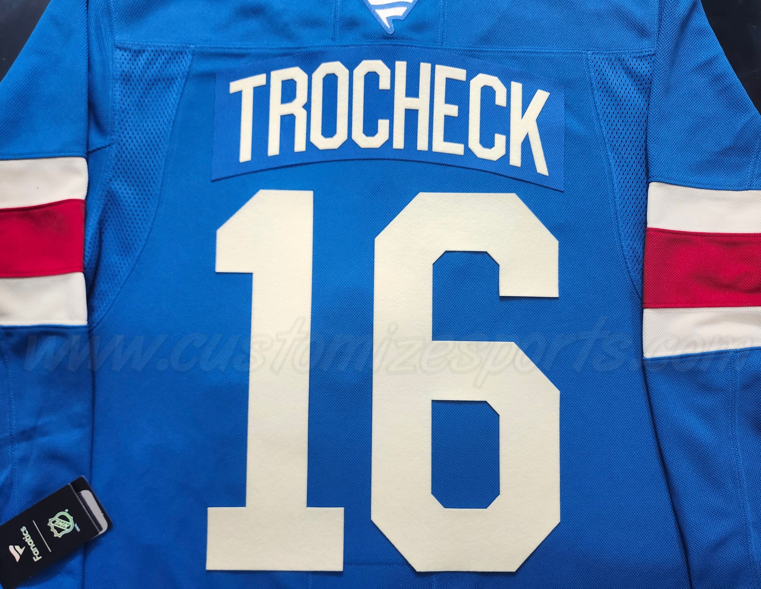 New York Rangers Customized Number Kit For 2025-2026 Centennial Jersey - Image 6