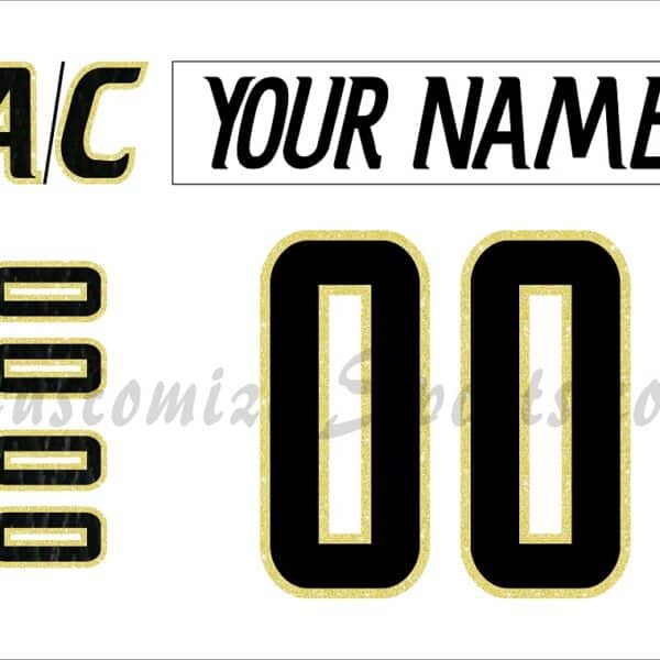 Grand Rapids Griffins Customized Number Kit For 2024-Present White Jersey