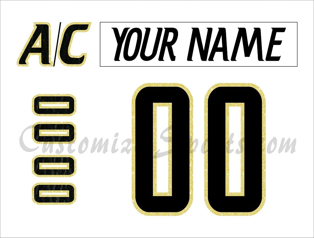 Grand Rapids Griffins Customized Number Kit For 2024-Present White Jersey