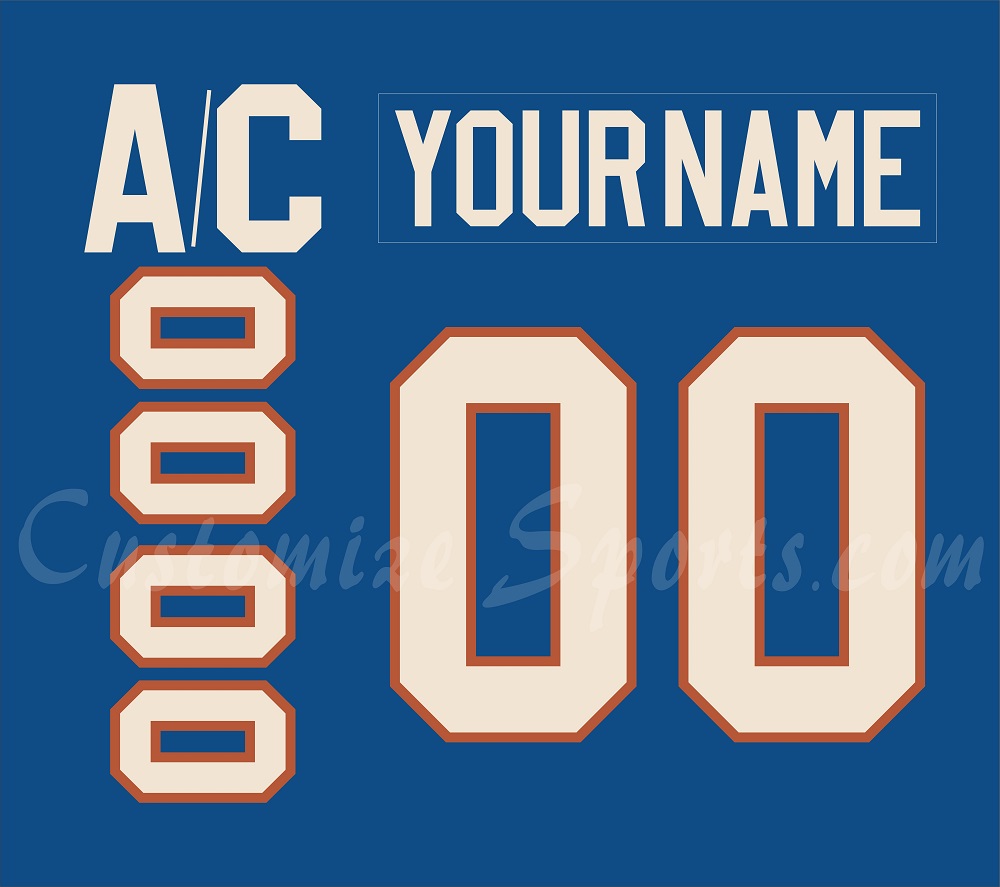 PWHL Vancouver Customized Number Kit For 2025-Present Home Jersey
