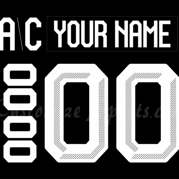 IIHF Team Canada Customized Number Kit for 2026 Winter Olympic Black Hockey Jersey