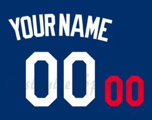 Baseball Los Angeles Dodgers Customized Number Kit For 2025-Present Alt Home Jersey